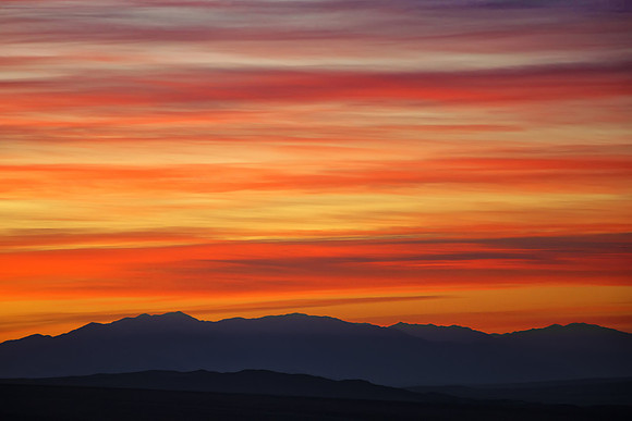 Sunrise Over the Desert