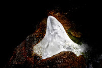 Ice Stalagmite in Indian Well Cave