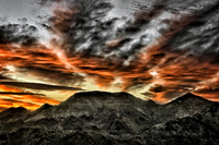 Sunset Over Canyon