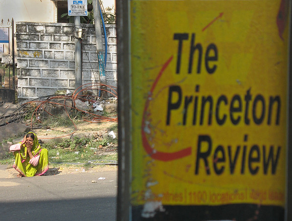 Street Ad for Princeton Review