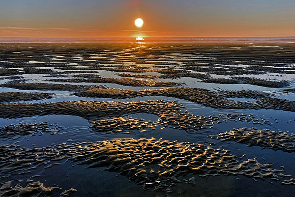 Sunset Over Tidepools
