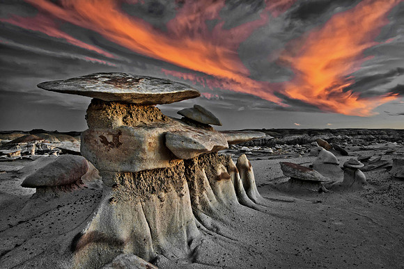 Bisti Sunset