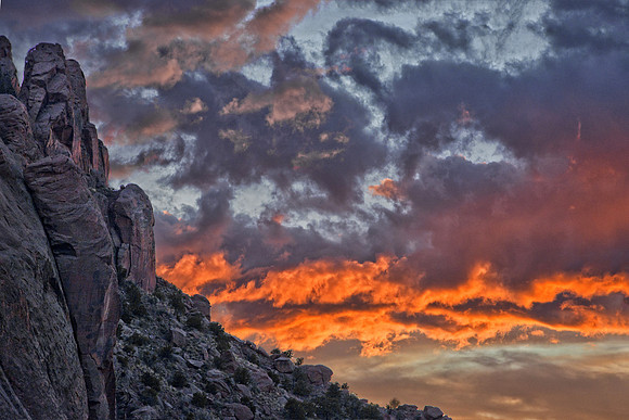 Sunset in Utah