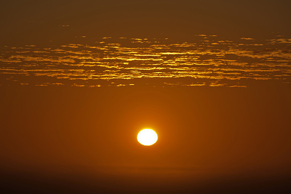 Sunset Lighting Up Clouds